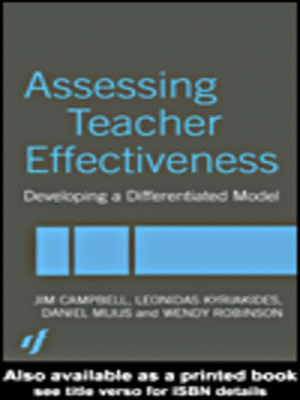 cover image of Assessing Teacher Effectiveness